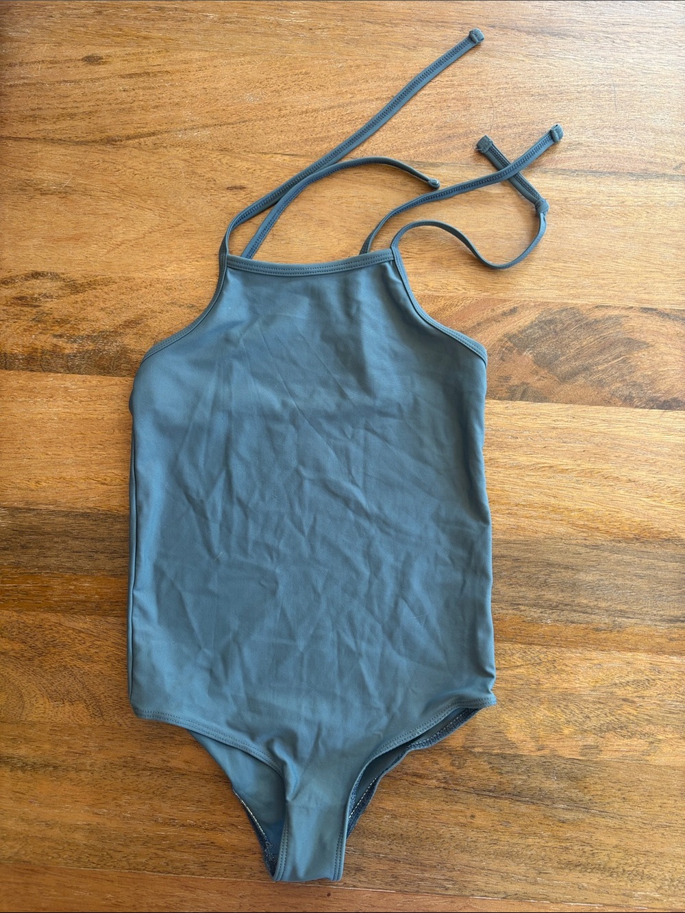 Gray Label- kids One-Piece Swimsuit in Slate Blue 5-6 yo